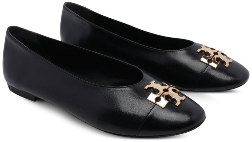 Tory Burch Flat Shoes Black Zwart