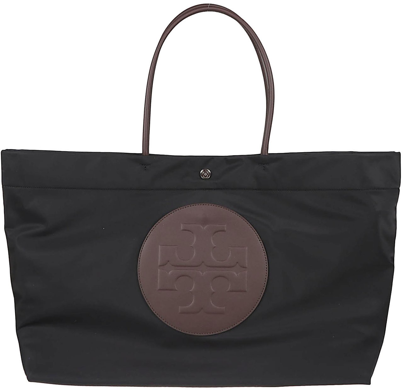 Tory Burch Spacious Tote Bag Crafted From Recycled Nylon Zwart