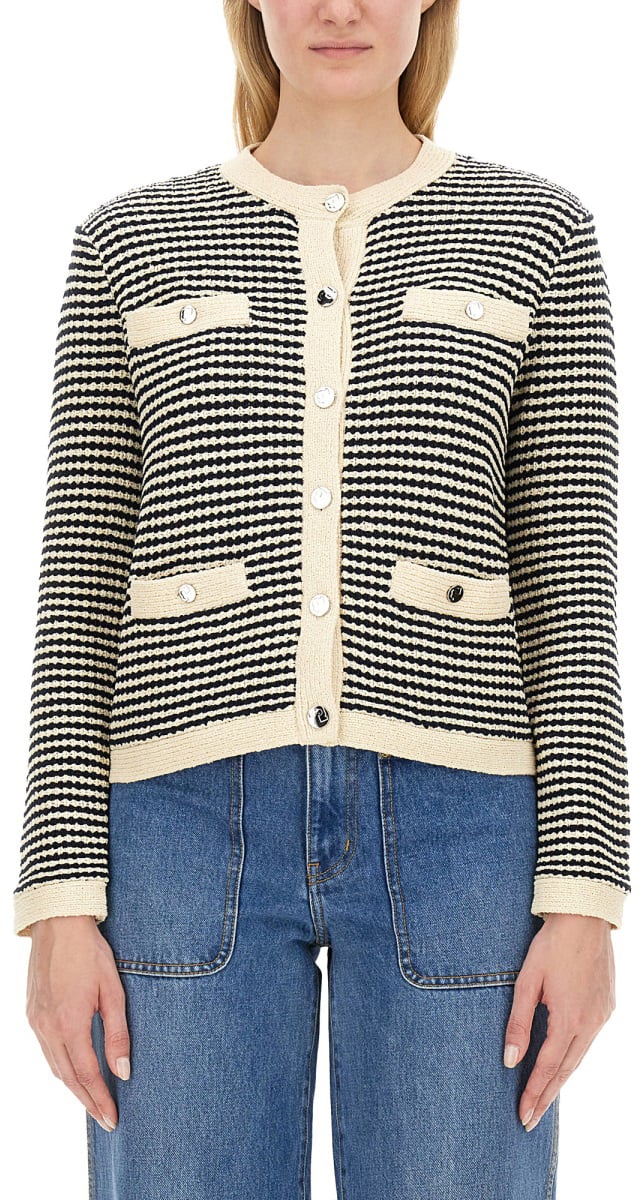 Tory Burch KENDRA CARDIGAN Blauw
