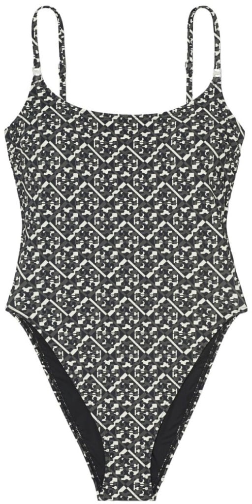 Tory Burch "GEMINI" ONE PIECE SWIMSUIT Zwart