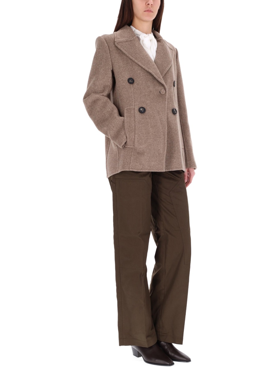 Tory Burch WIDE TWILL JACKET Bruin