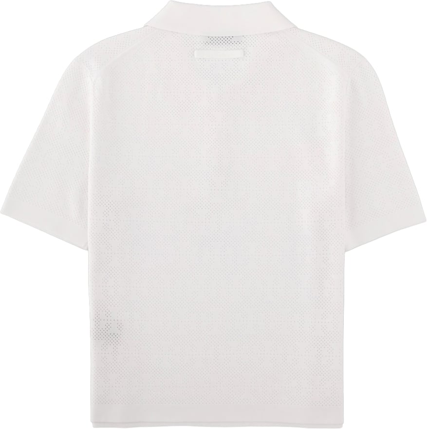 Tory Burch POLO IN VISCOSA POINTELLE Wit