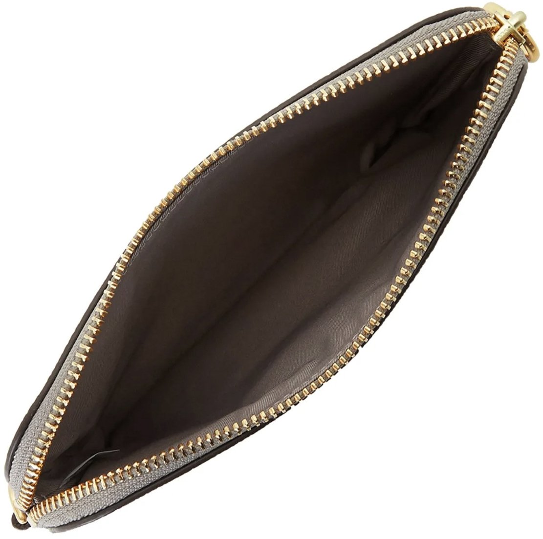 Tory Burch Perry Bombe Wristlet Clutch Grijs