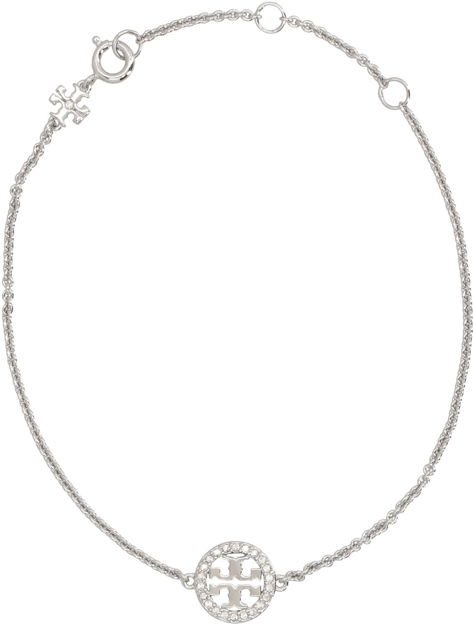 Tory Burch Miller chain bracelet Zilver