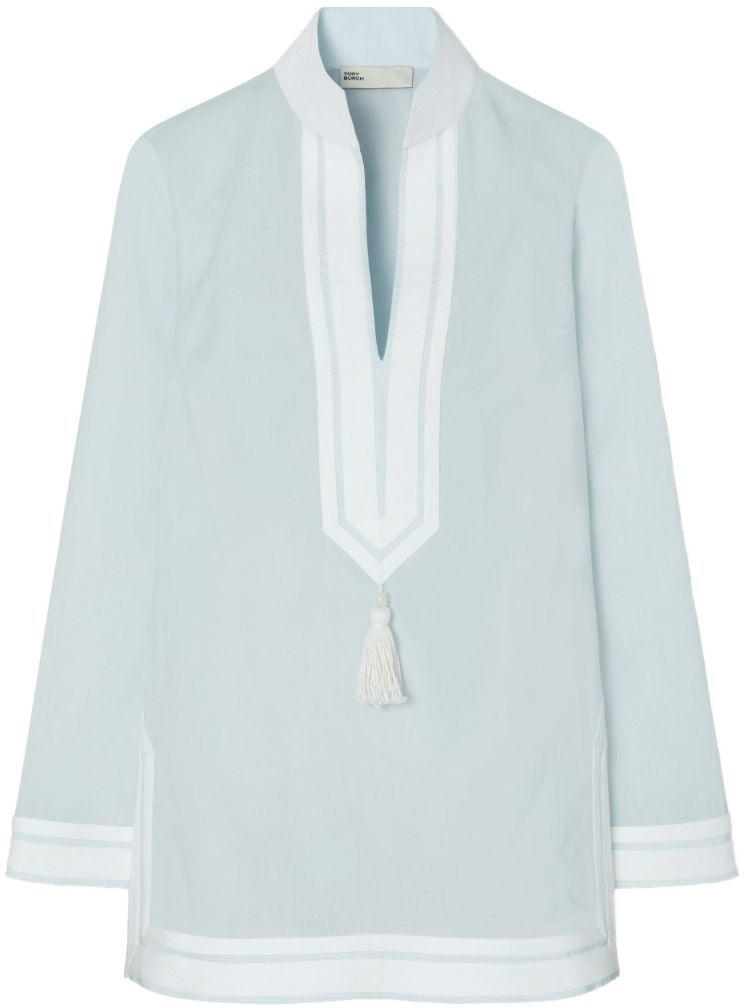 Tory Burch Dresses Blue Blauw