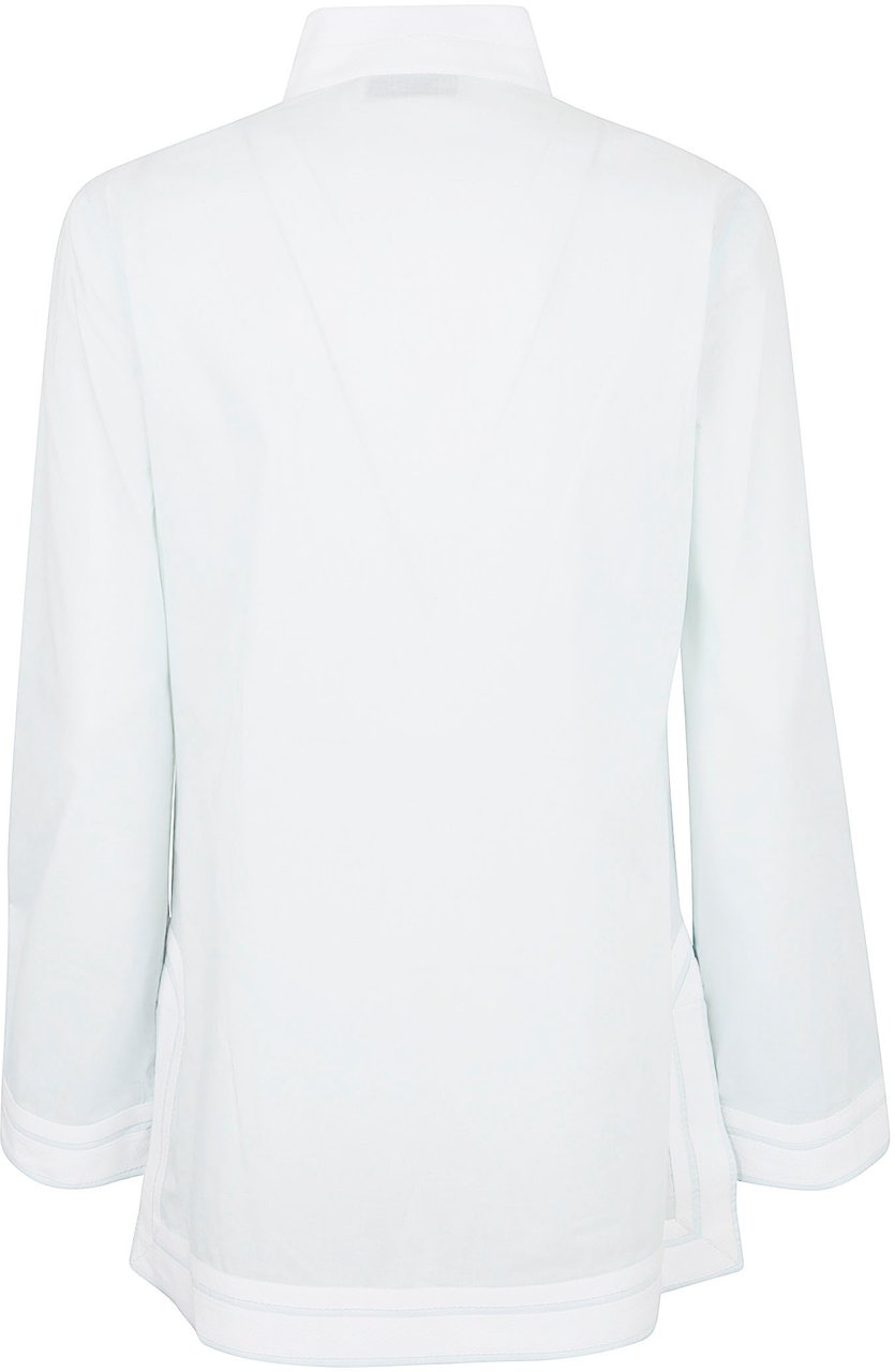 TORY BURCH Cotton Tory Tunic Lichtblauw