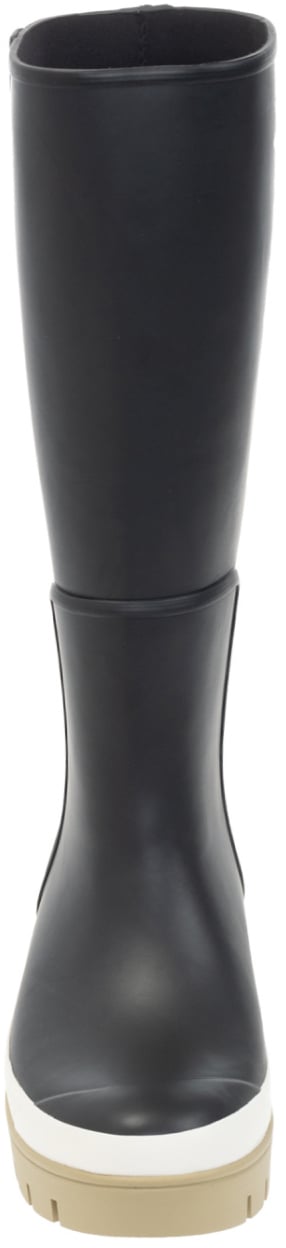 Tory Burch Hurricane Tall Wellington Rain Boots Zwart