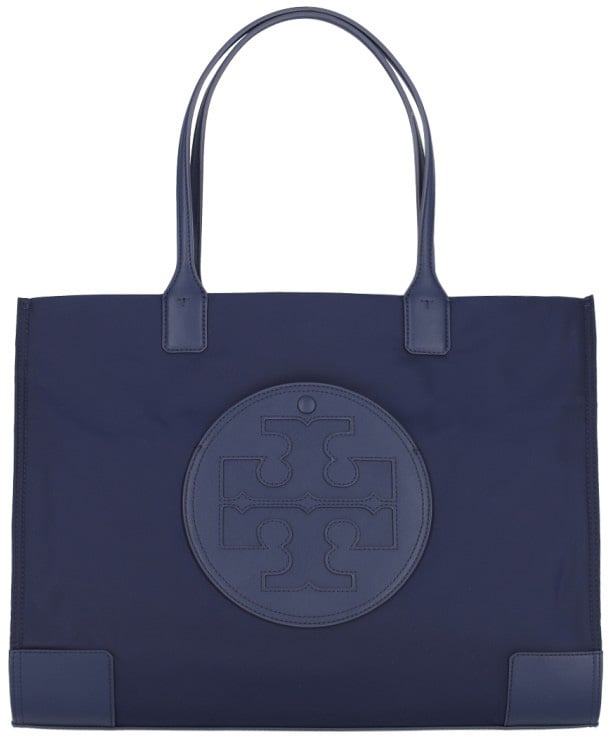 Tory Burch Ella' Tote Bag – Blue Blauw
