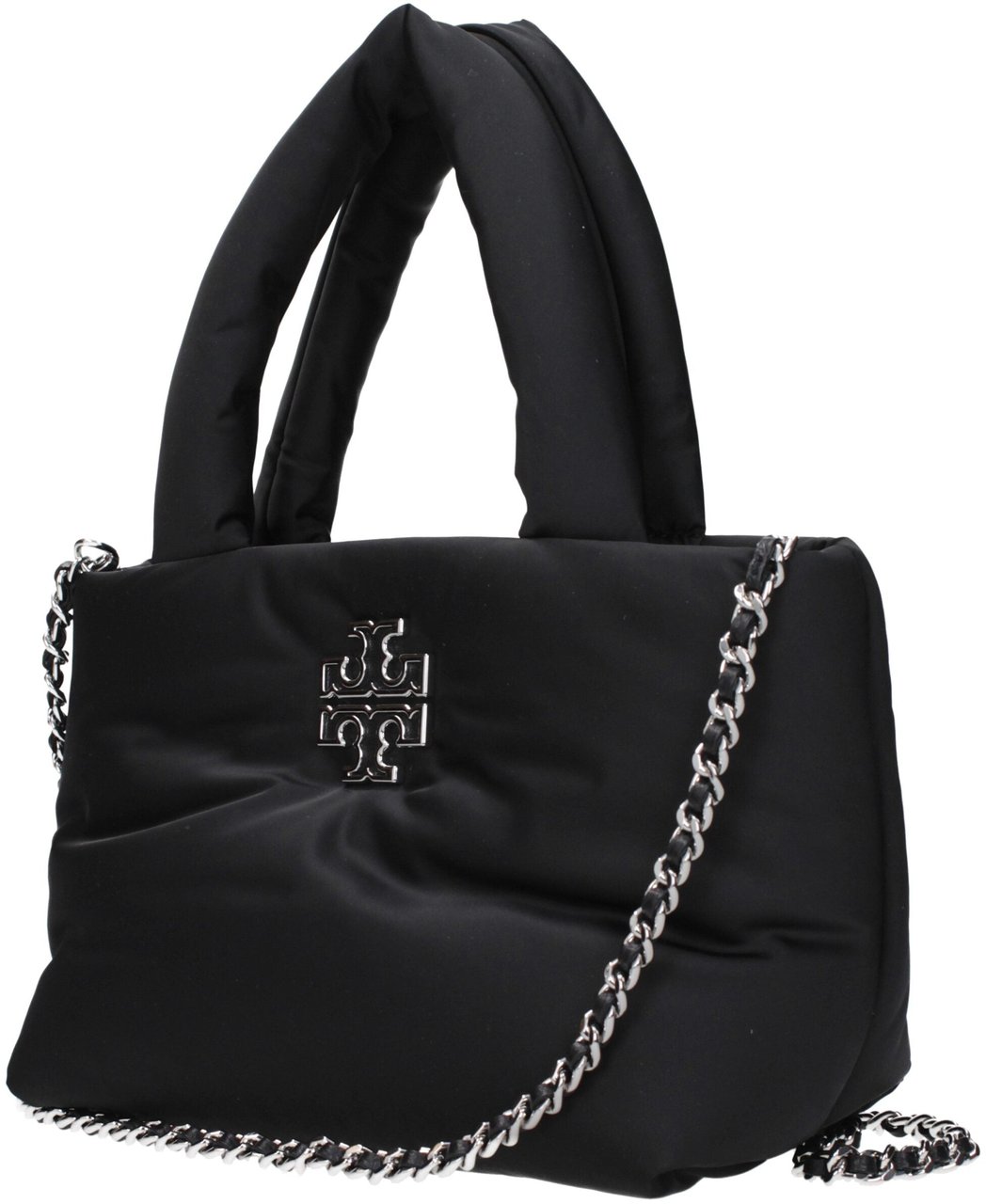 Tory Burch Tory Burch Black Fabric Handbag Zwart