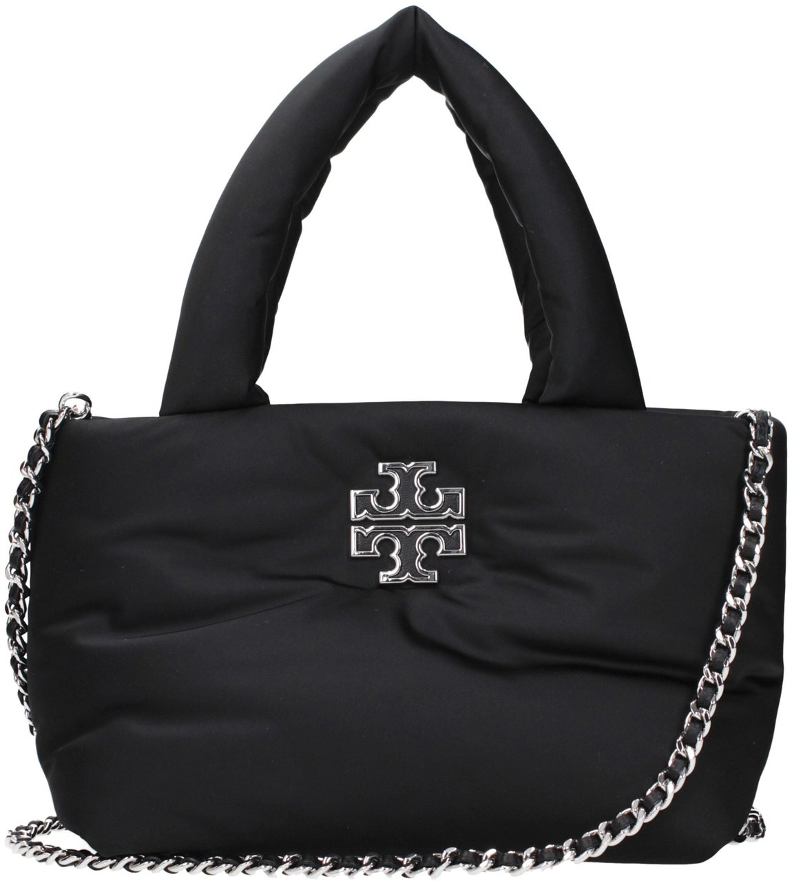 Tory Burch Tory Burch Black Fabric Handbag Zwart