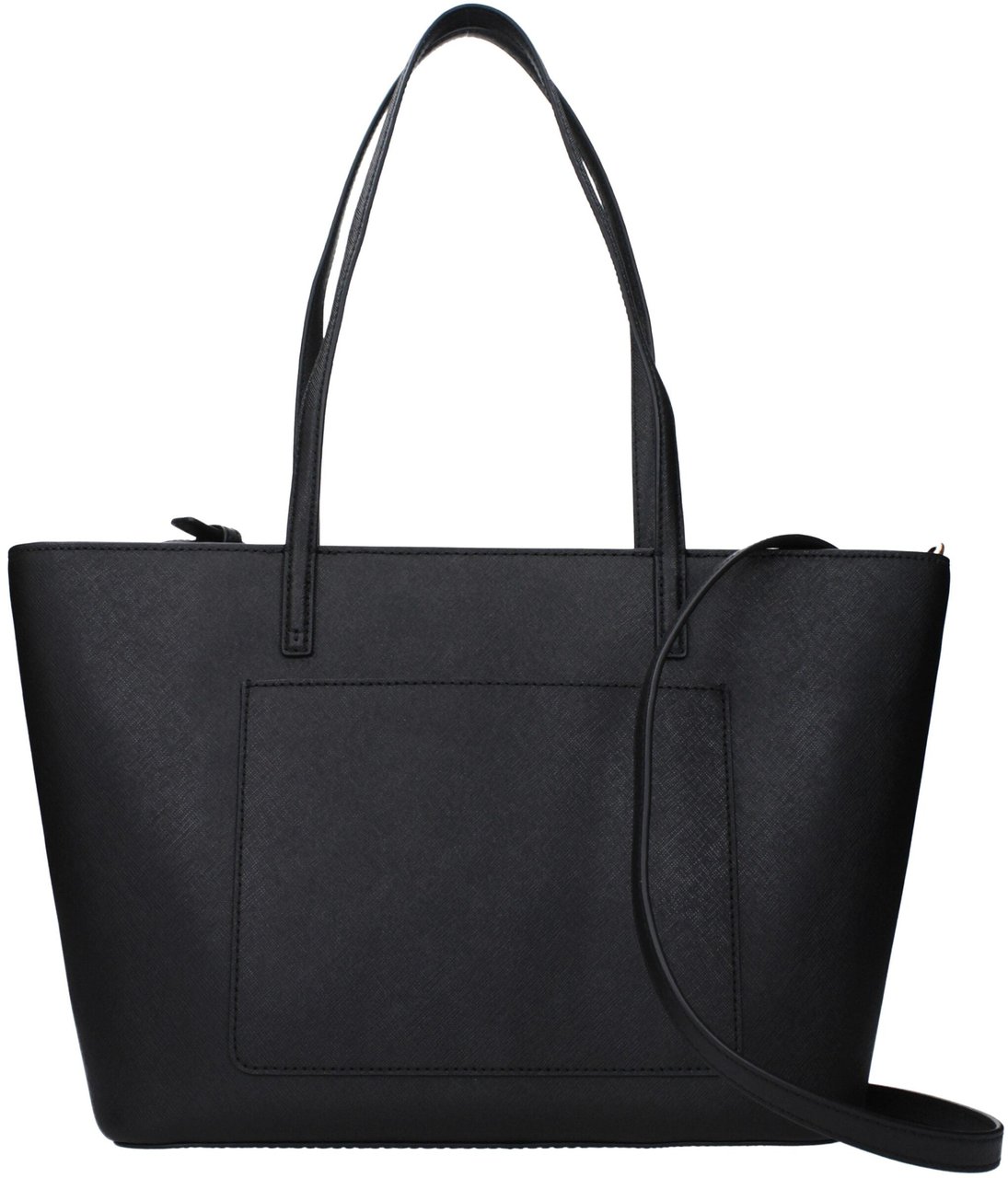 Tory Burch Tory Burch Black Leather Shoulder Bag Zwart