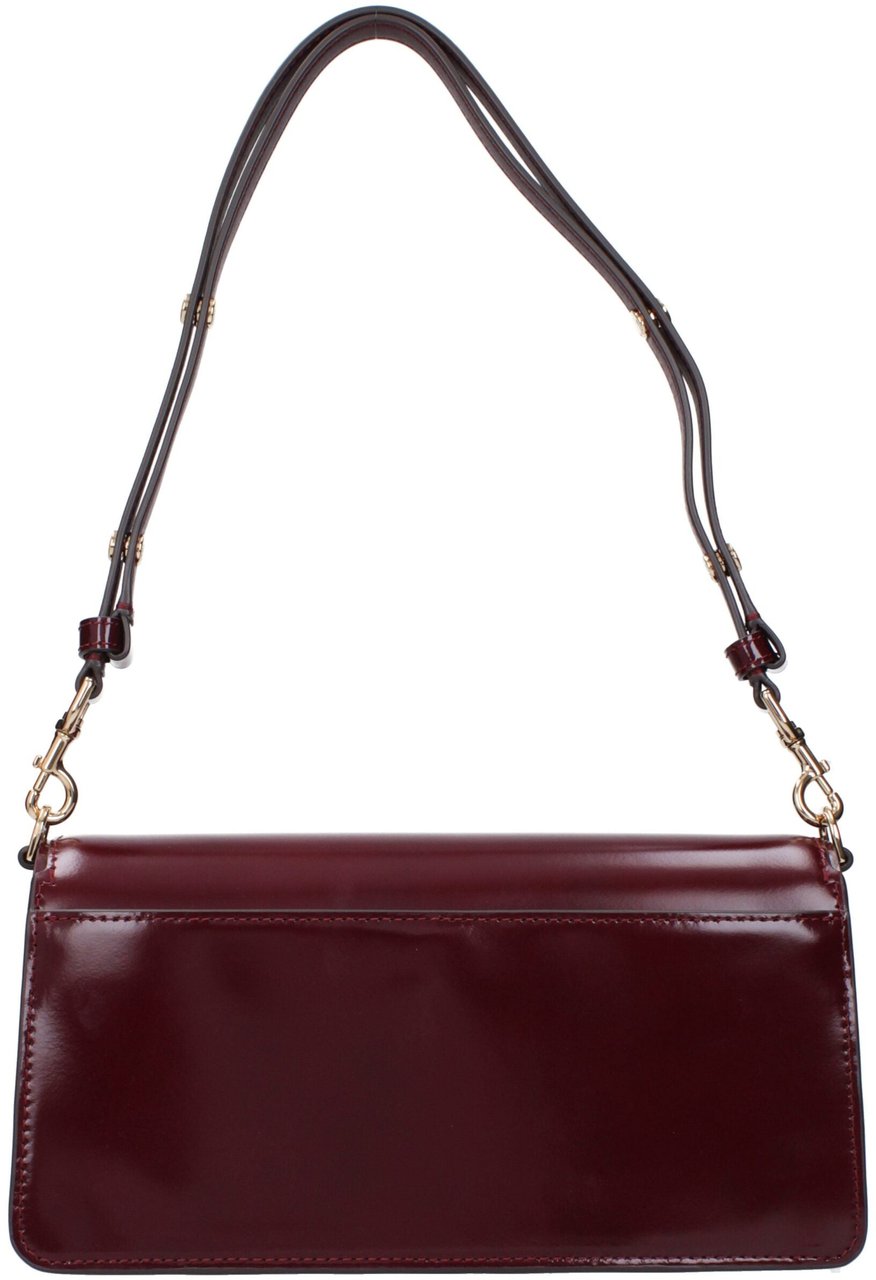 Tory Burch Tory Burch Red Leather Shoulder Bag Rood