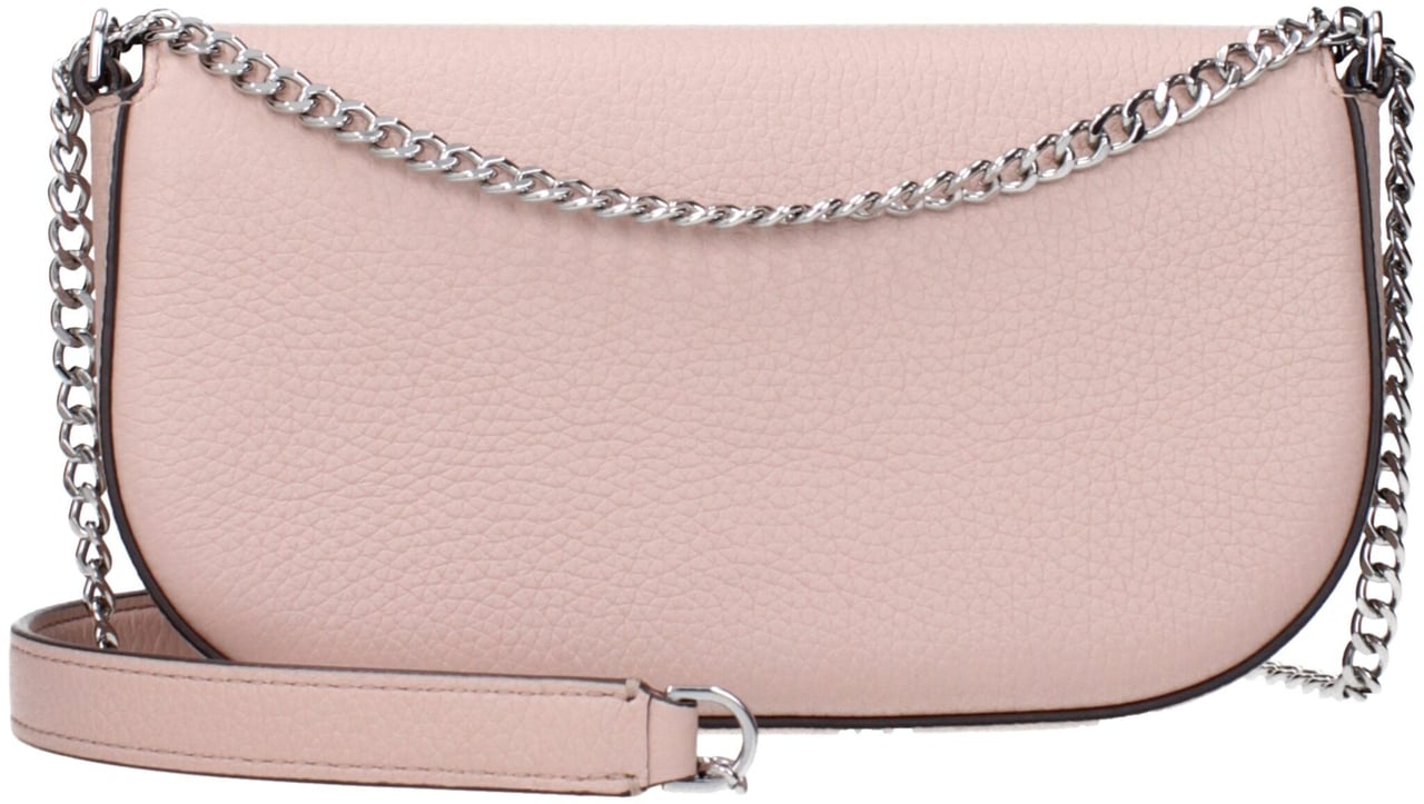 Tory Burch Tory Burch Pink Leather Crossbody Bag Roze