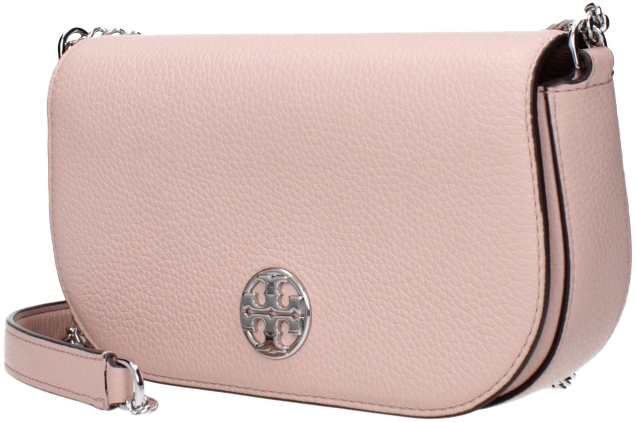 Tory Burch Tory Burch Pink Leather Crossbody Bag Roze