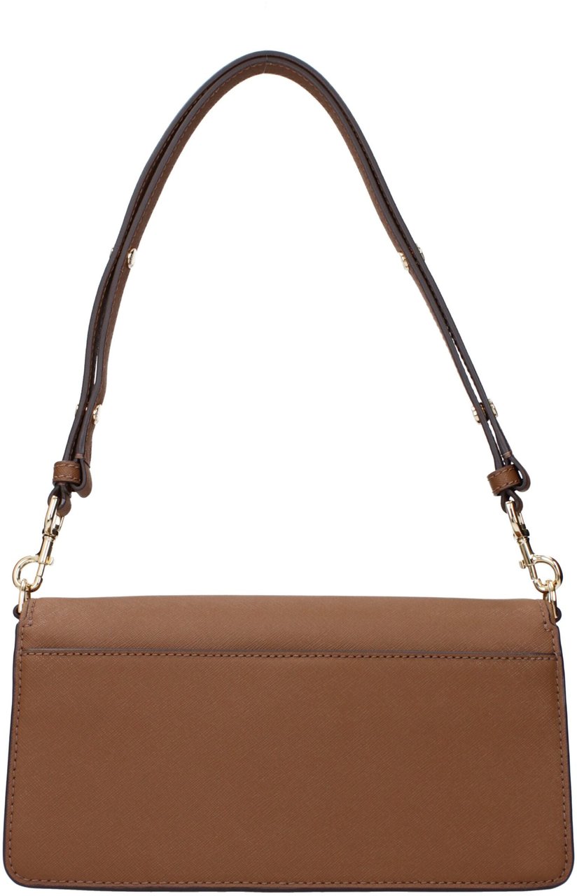 Tory Burch Tory Burch Brown Leather Shoulder Bag Bruin