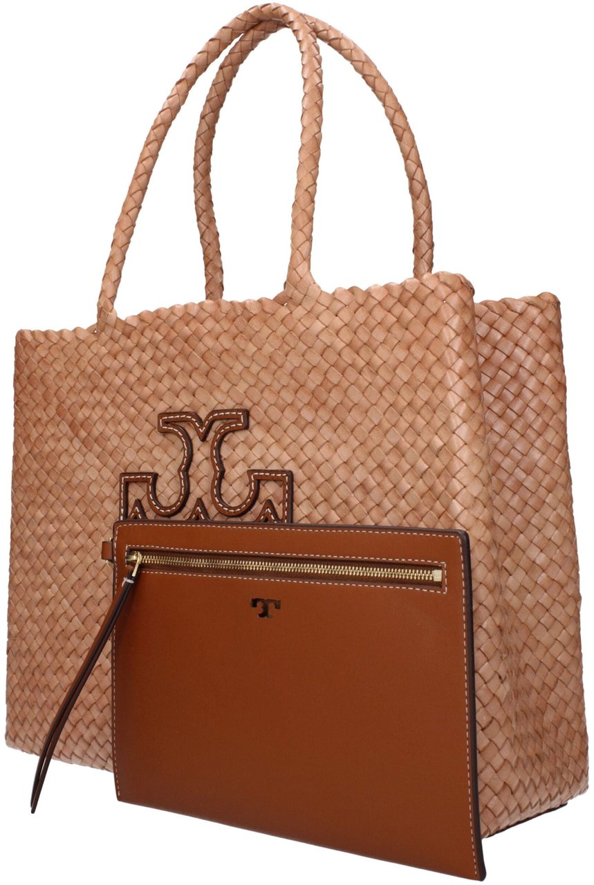 Tory Burch Tory Burch Pink Leather Shoulder Bag Roze