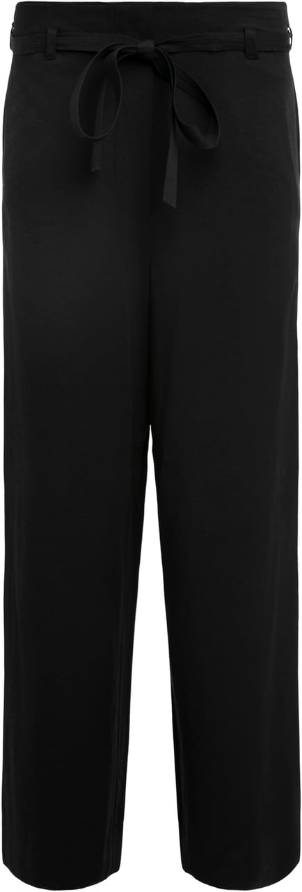 Toteme viscose blend trousers Zwart