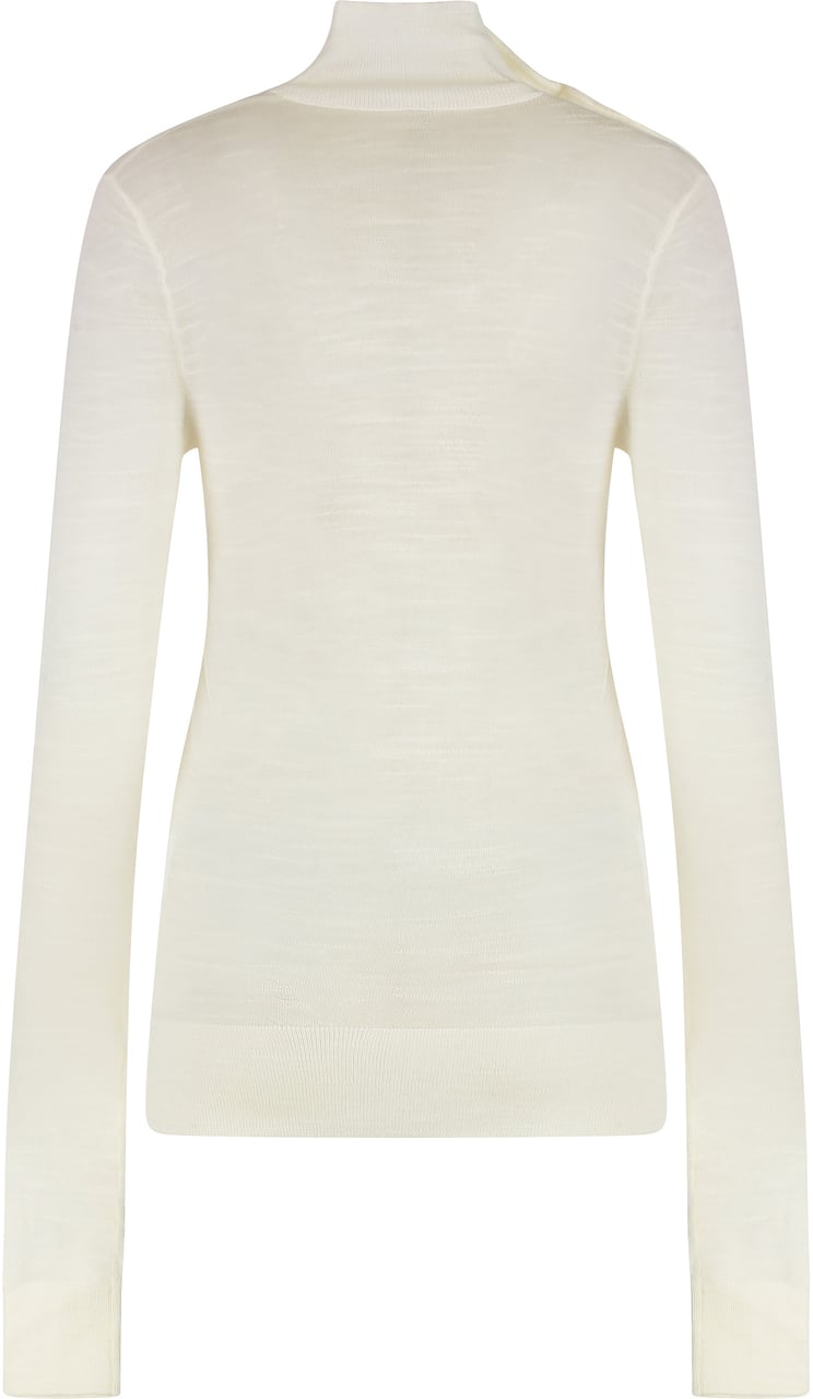 Toteme Turtleneck wool pullover Neutraal