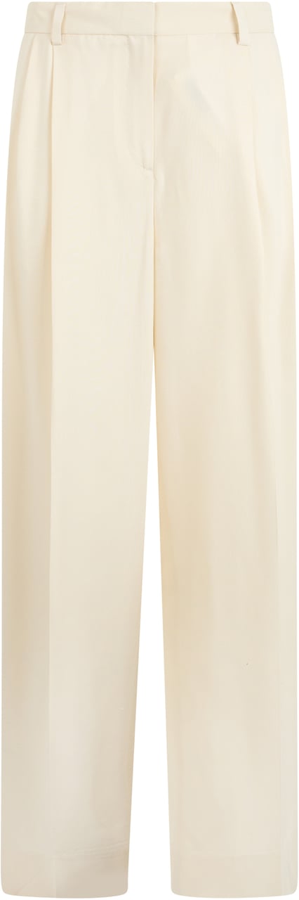 Toteme Trousers with pleats Neutraal
