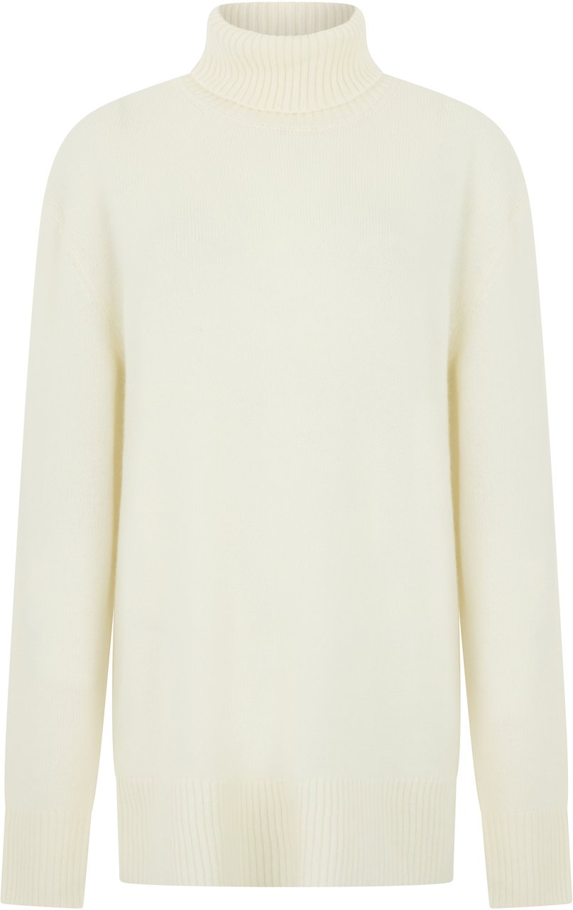 Toteme Turtleneck Sweater in Cashmere Neutraal