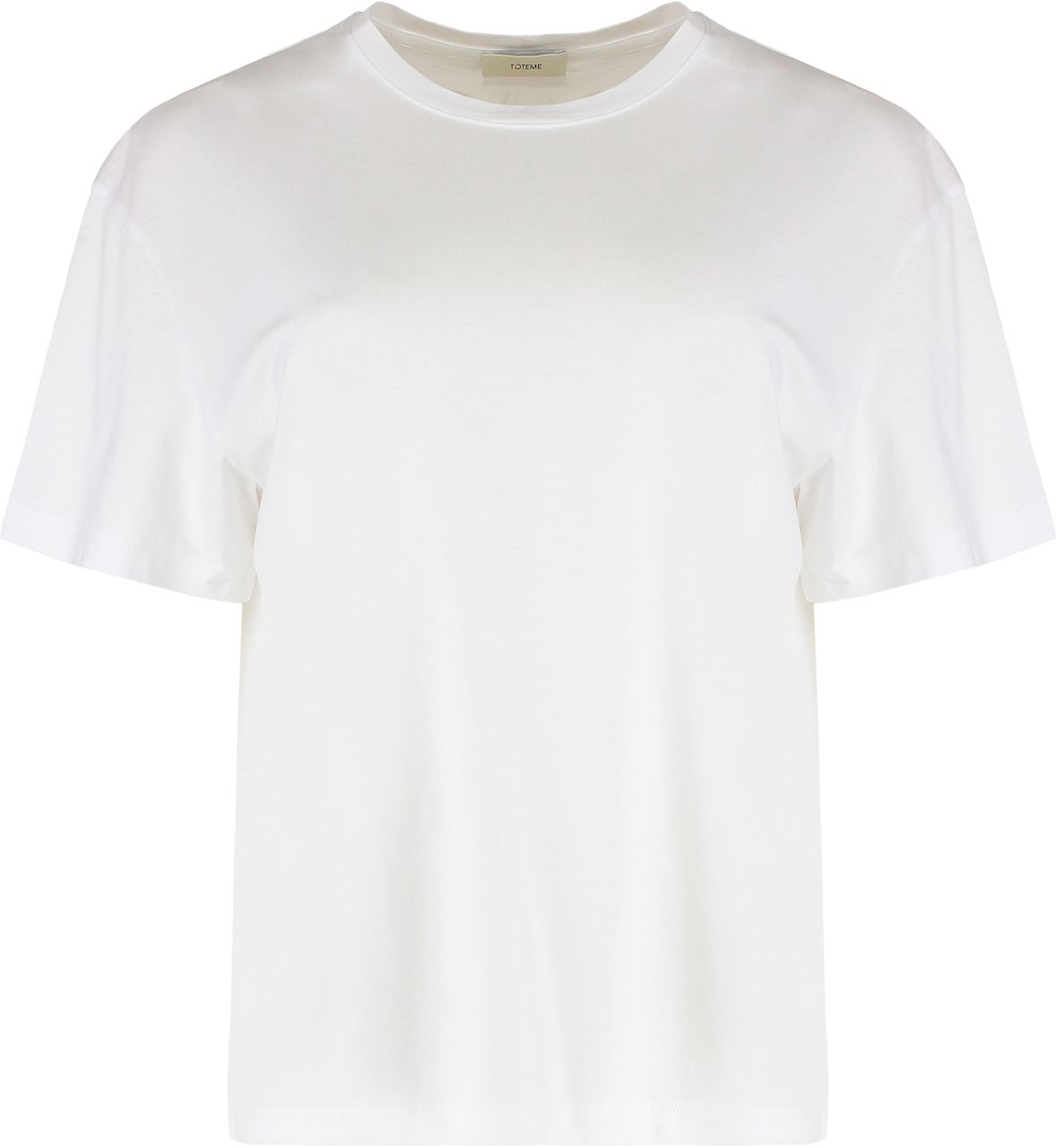 Toteme Cotton blend T-shirt Wit