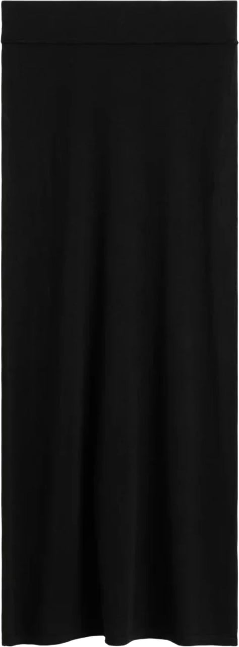 Toteme Long Knit Skirt Grijs