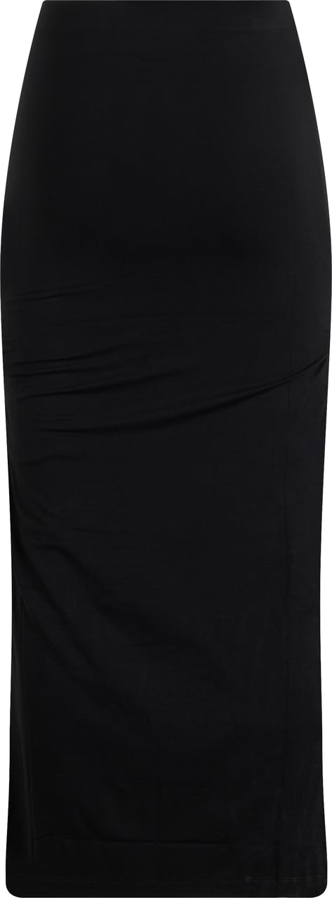 Toteme Long slim fit skirt Zwart