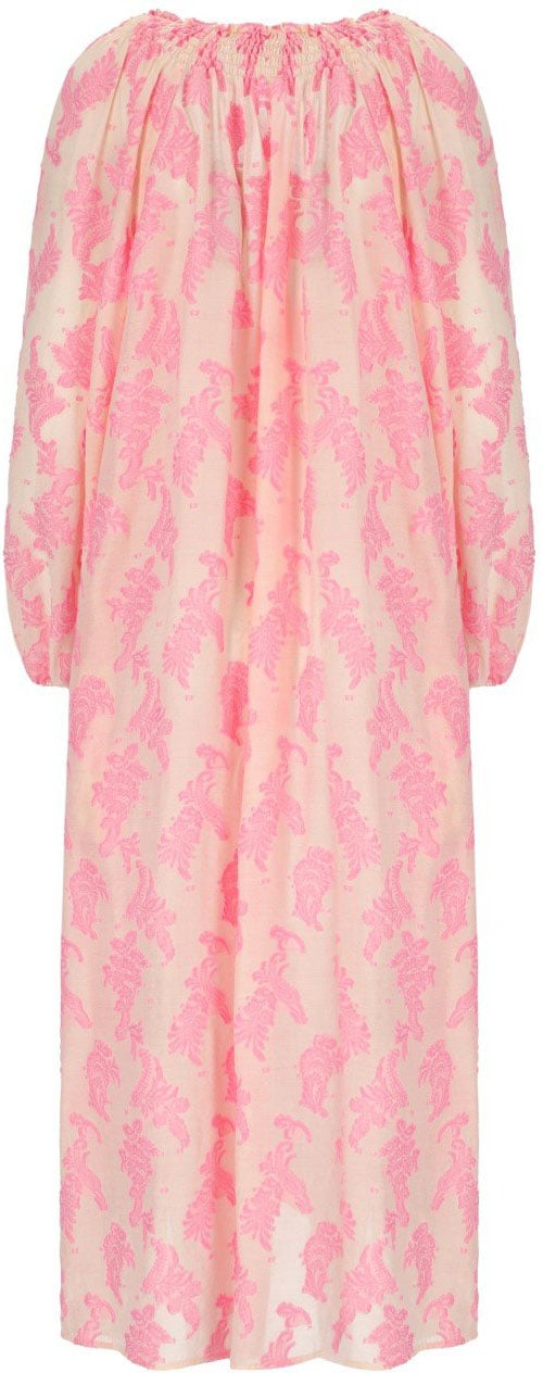 TRAFFIC PEOPLE MILO LONG DRESS Roze