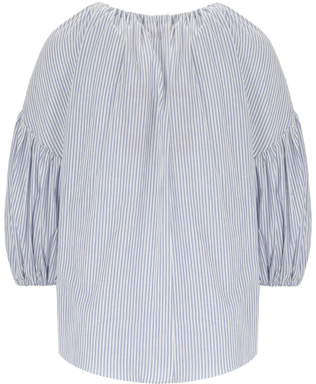 TRAFFIC PEOPLE ROSE LIGHT BLUE TOP Lichtblauw