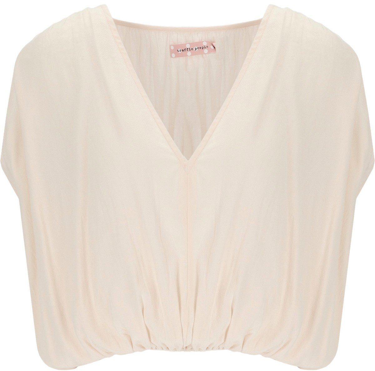 TRAFFIC PEOPLE WHISPERS CREAM TOP Beige