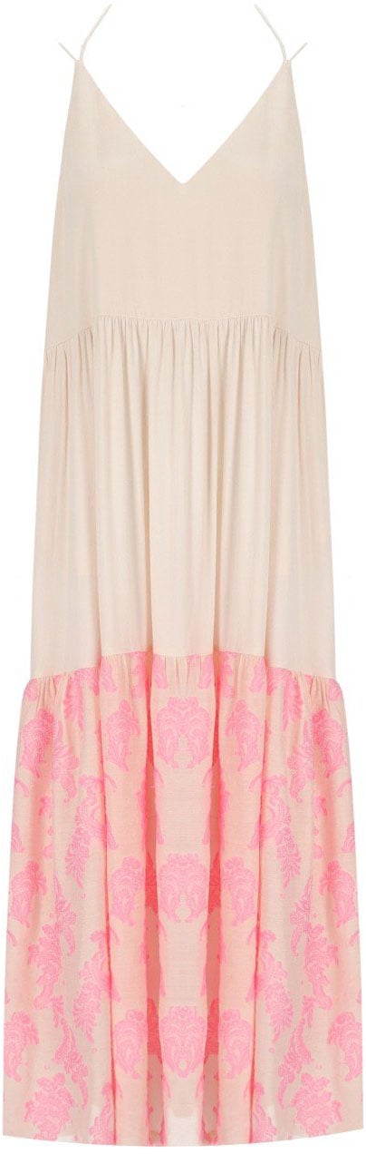 TRAFFIC PEOPLE ITHACA LONG DRESS Roze