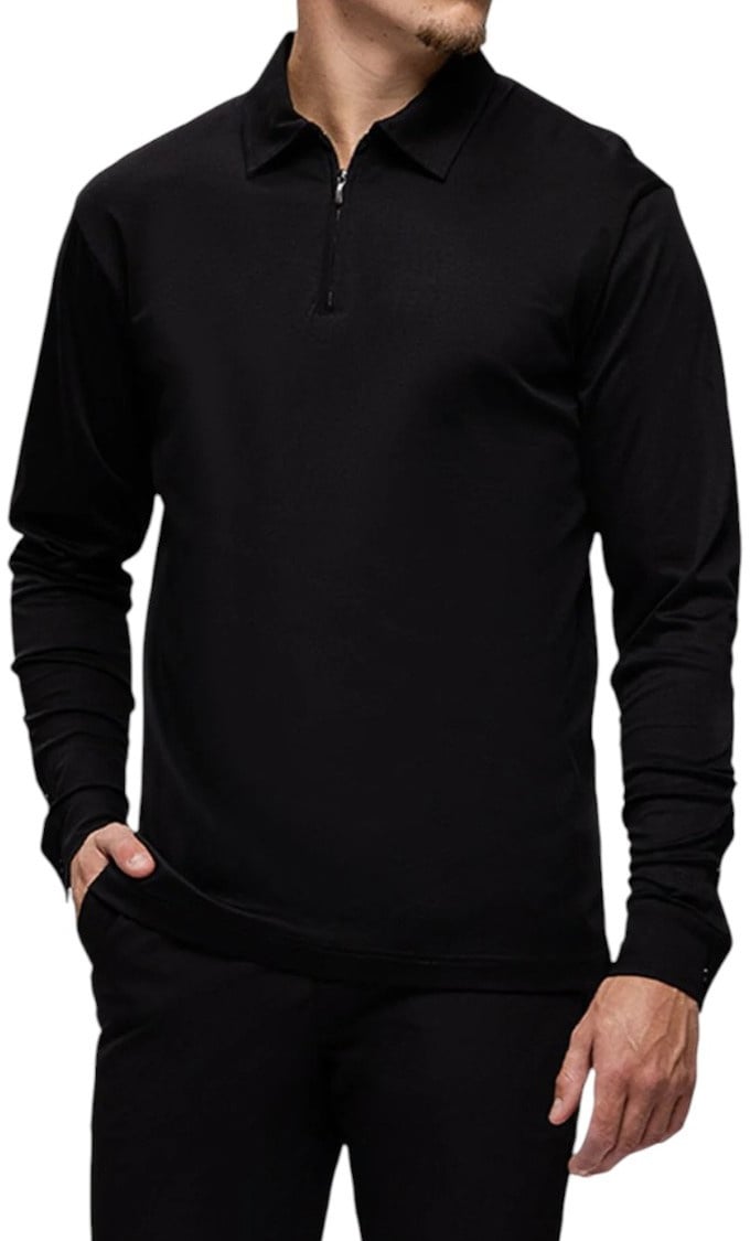 TriaD'oro Heren Polo Zwart