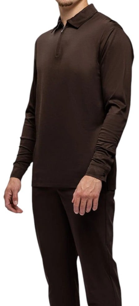 TriaD'oro Heren Polo Bruin