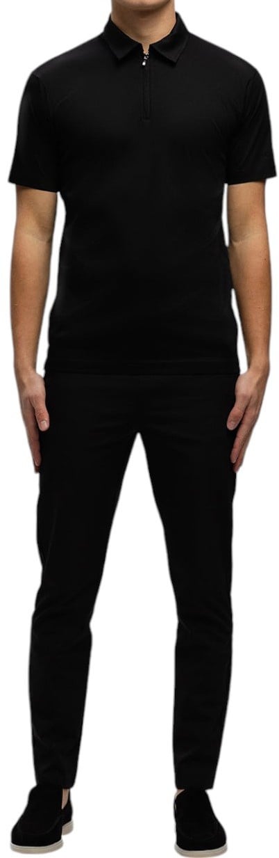 TriaD'oro Heren Polo Zwart