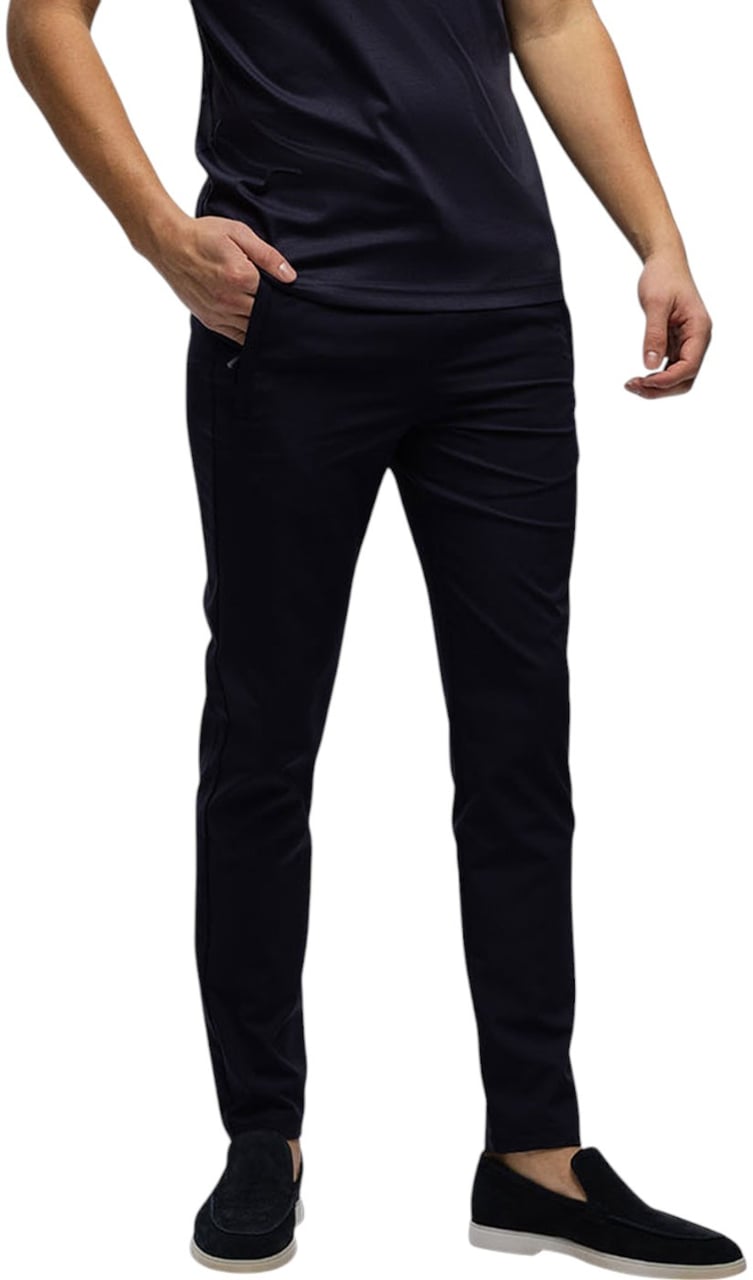TriaD'oro Heren Broek Blauw