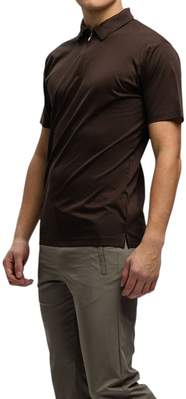TriaD'oro Heren Polo Bruin