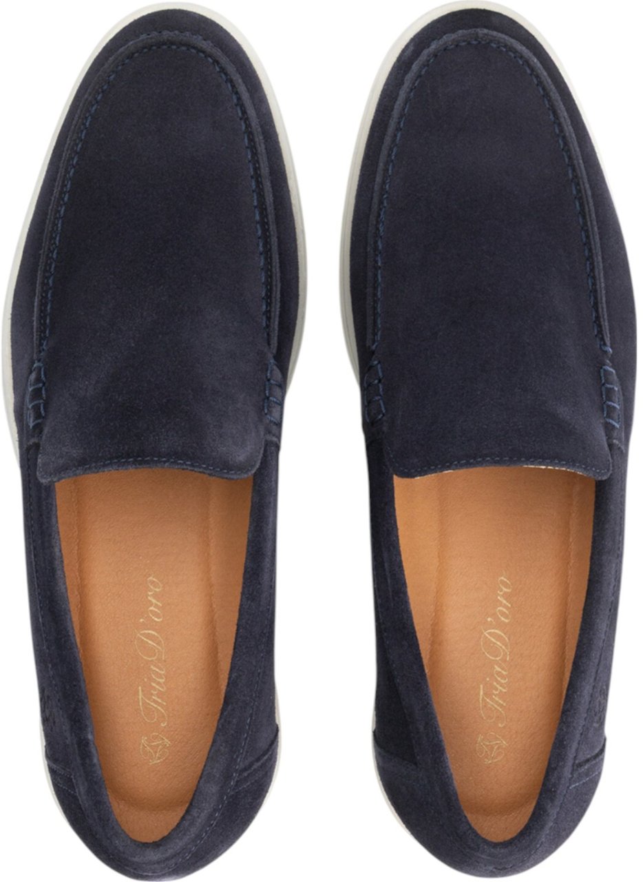 TriaD'oro Heren Loafer Blauw