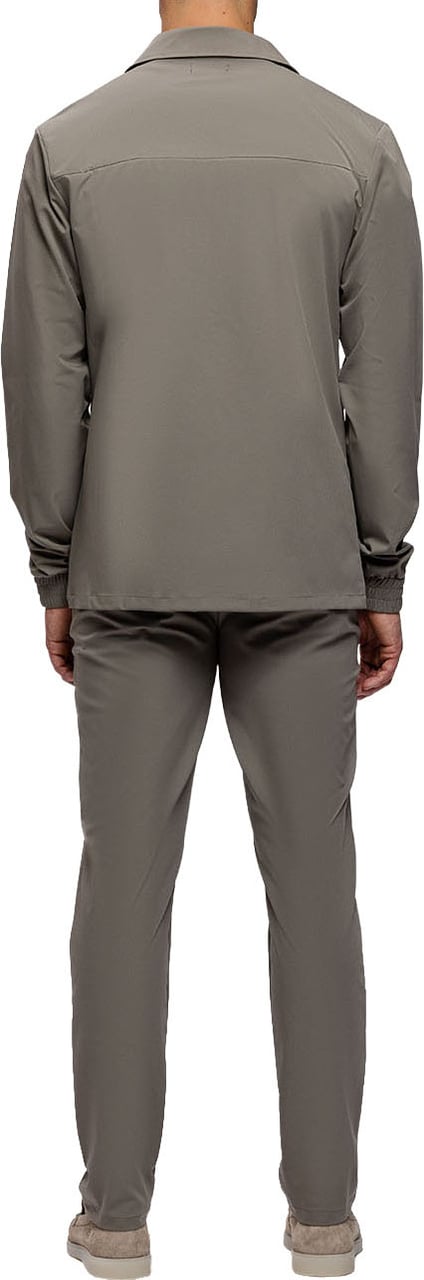 Triad'oro Tracksuit Jacket Collar Jacket Collar Taupe Taupe