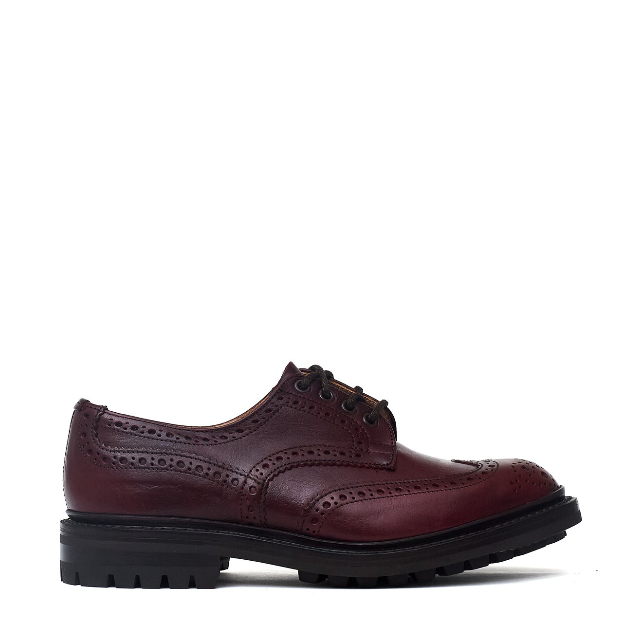 Tricker's Bourton Derby Brogues Wingtip Brogues Zwart
