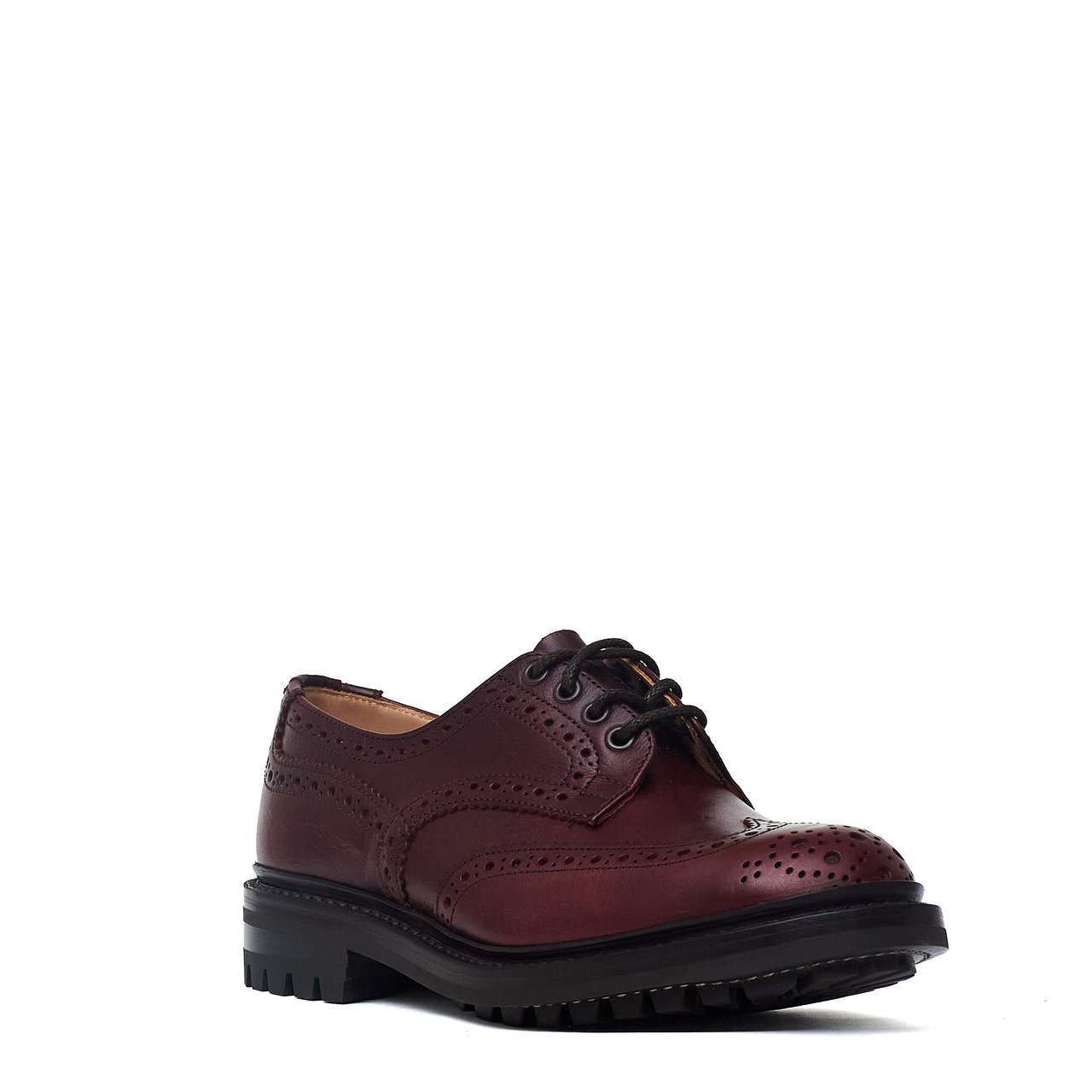 Tricker's Bourton Derby Brogues Wingtip Brogues Zwart