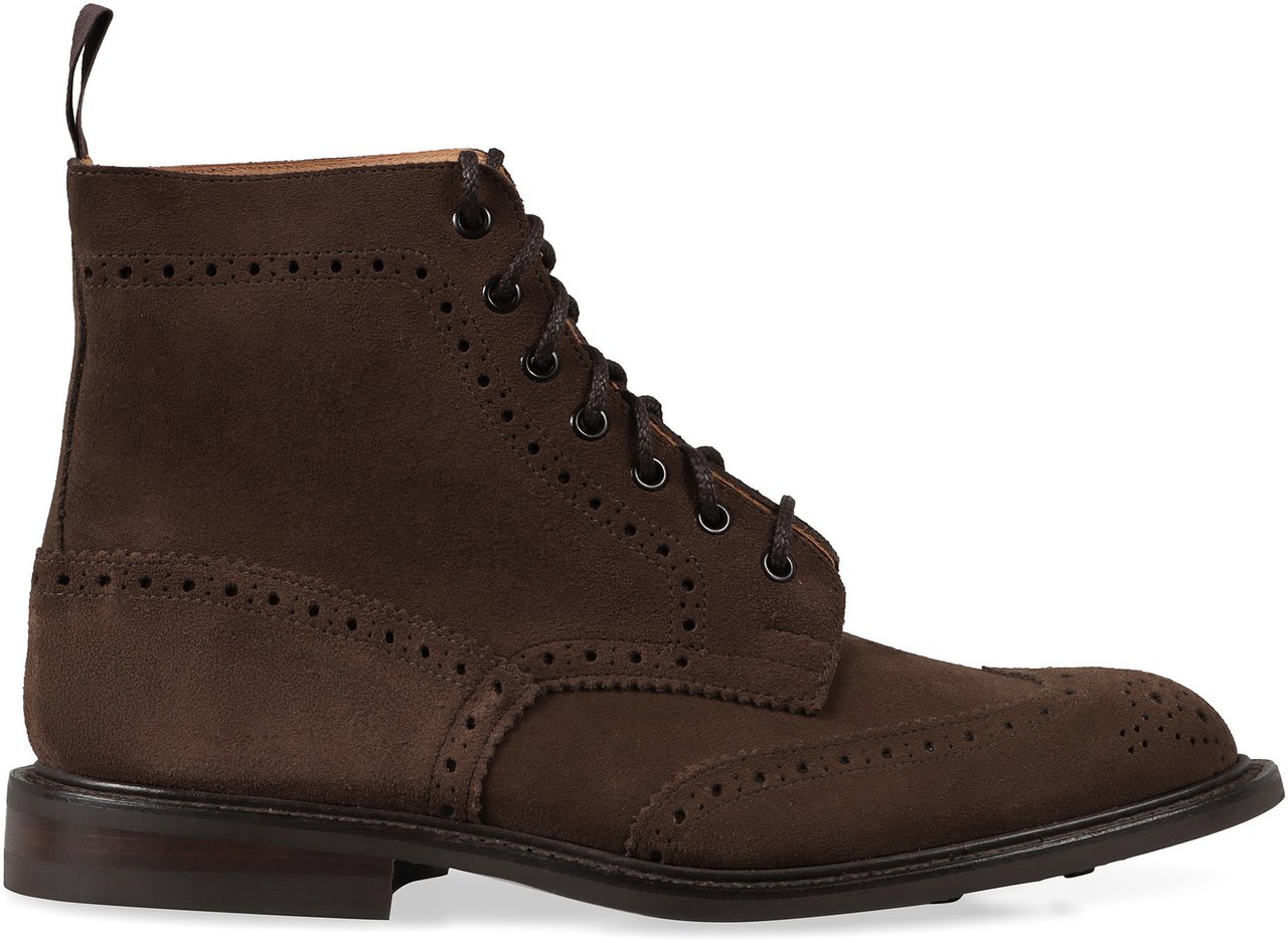 Tricker's Stow lace-up ankle boots Bruin