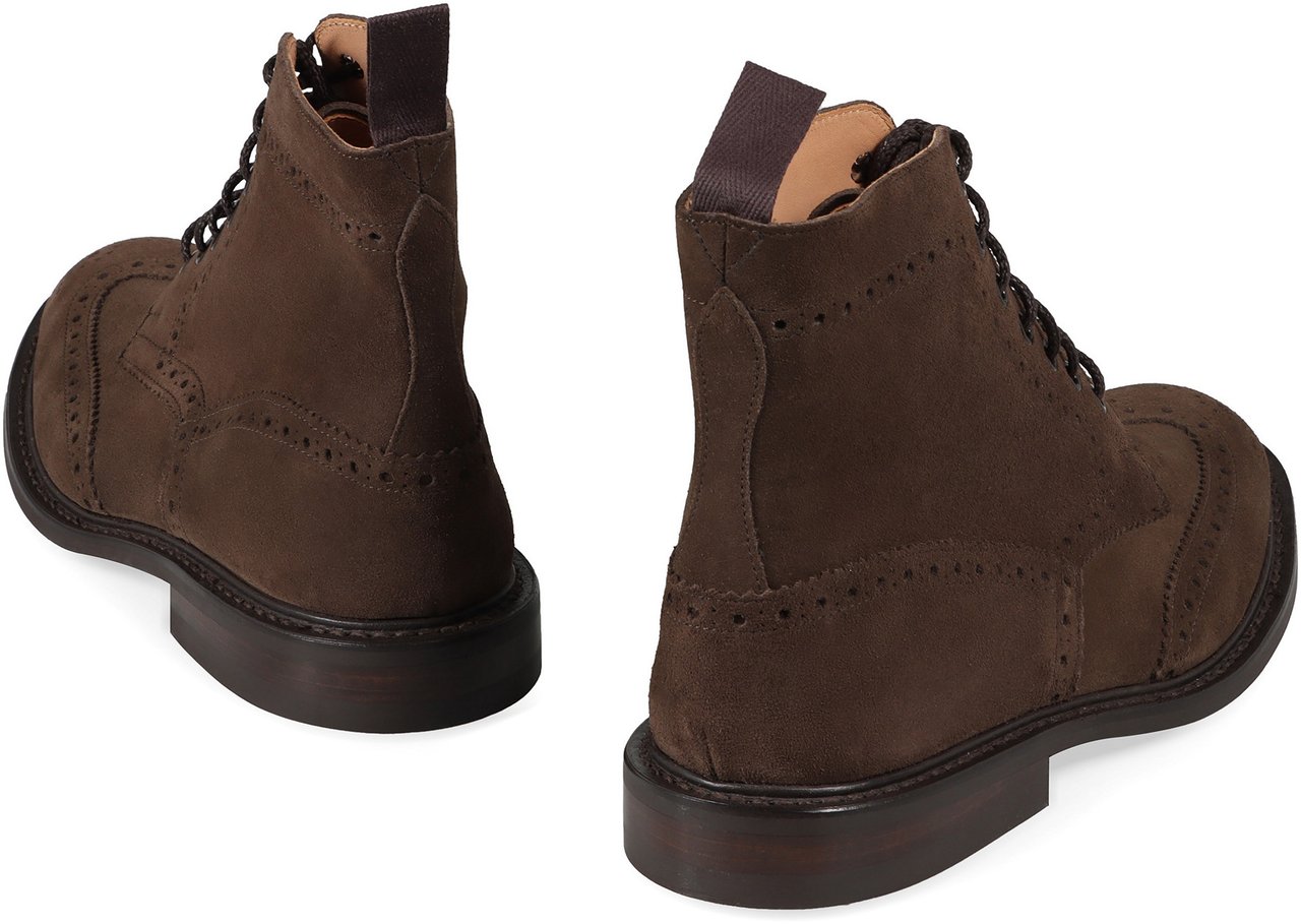 Tricker's Stow lace-up ankle boots Bruin