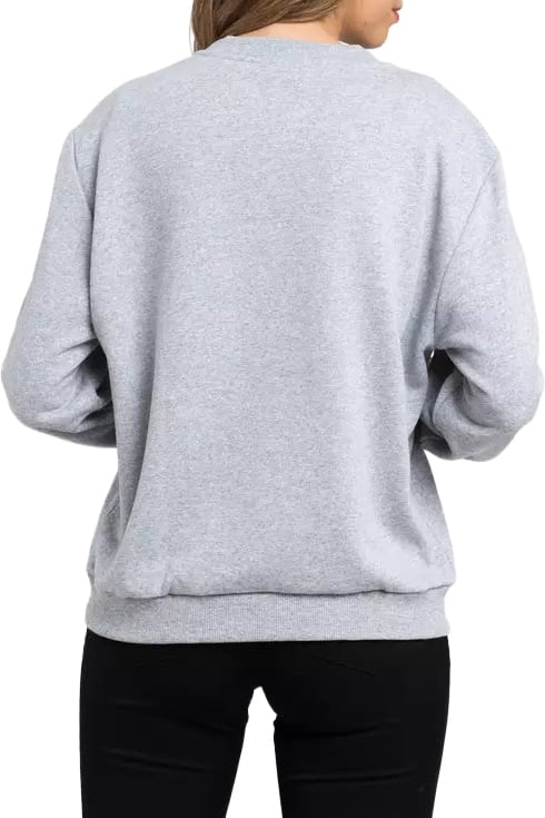 Trussardi Gray Cotton Women Sweatshirt Grijs