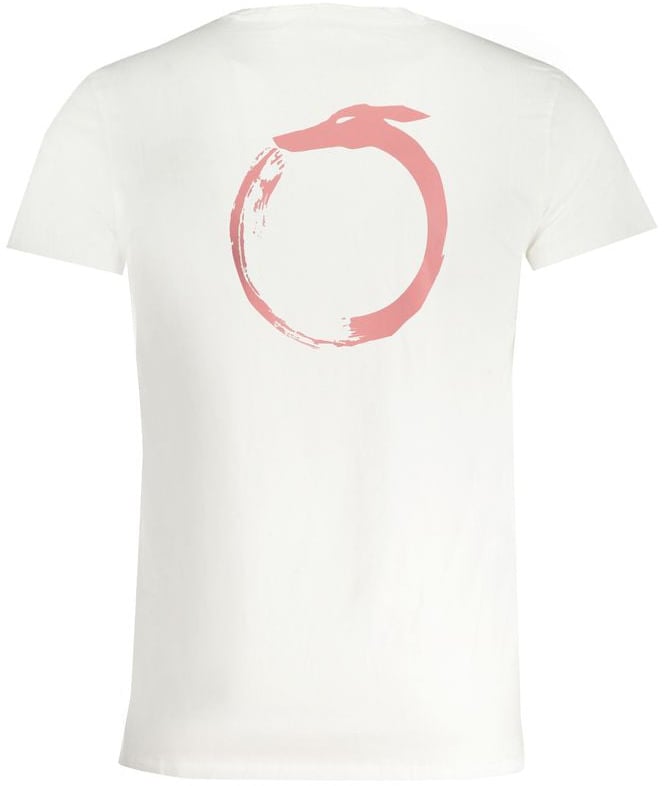 Trussardi White Cotton Men T-Shirt Wit
