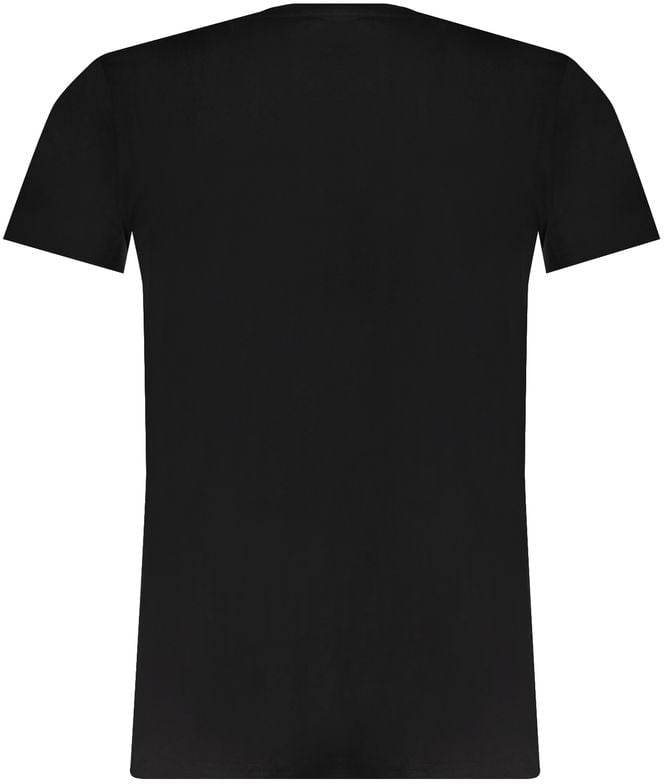 Trussardi Black Cotton Men's T-Shirt Zwart