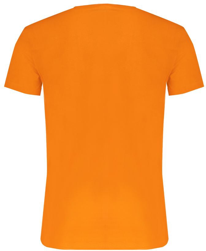 Trussardi Arancione Cotton Men T-Shirt Oranje
