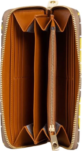 Trussardi Beige Leather Women Wallet Beige