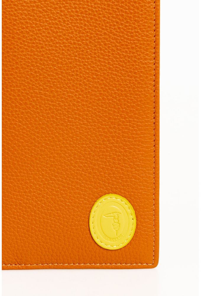 Trussardi Brown Leather Men Wallet Bruin
