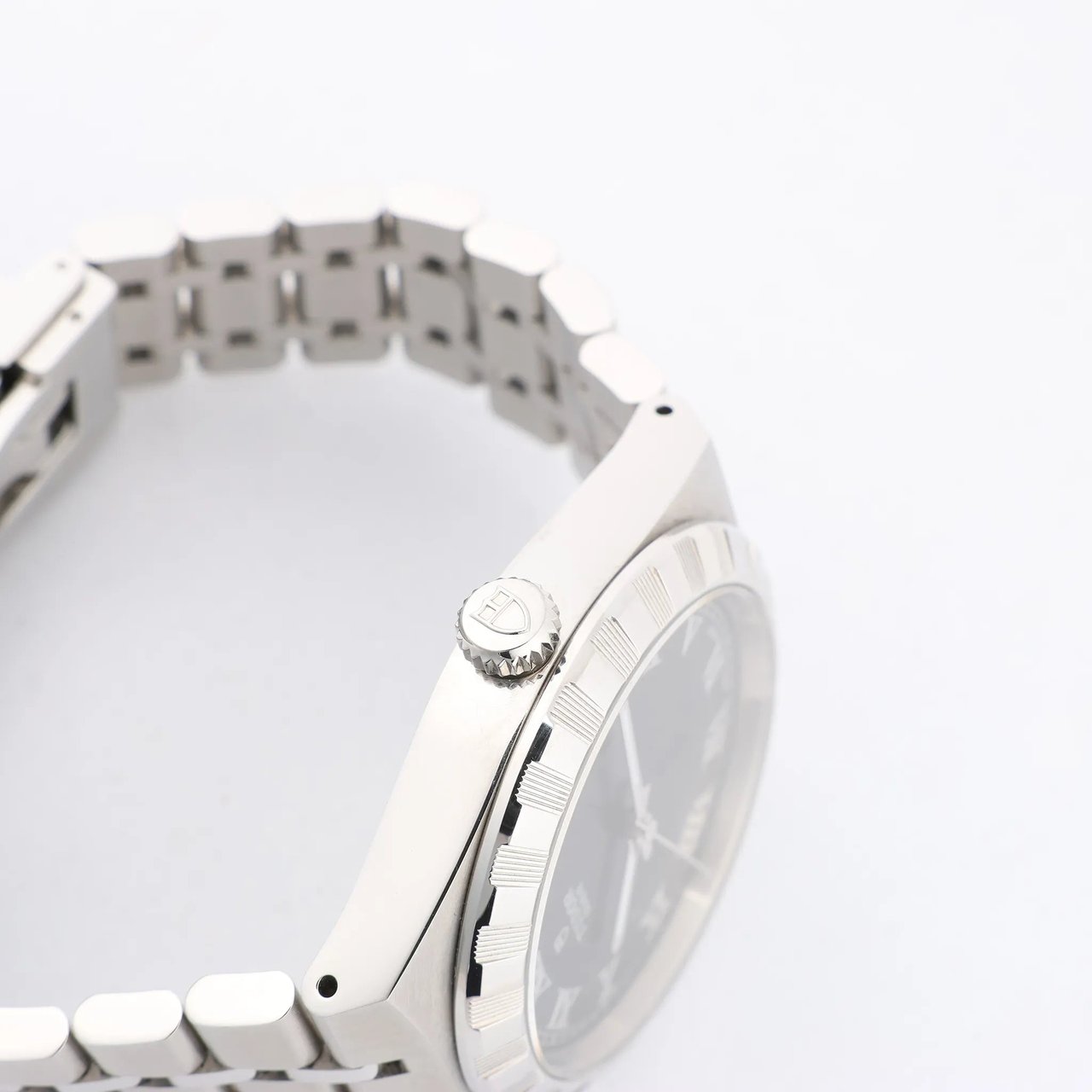 Tudor Tudor Royal 28500 50DM441 SS AT Black Dial Watch with Black Dial Zwart