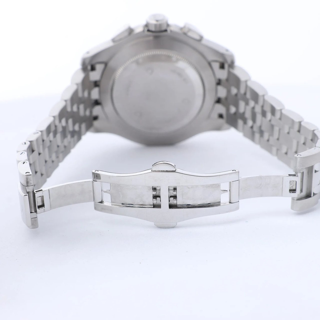 Tudor Chronautic 79380P 832584 SS AT Watch with Black Dial Zwart